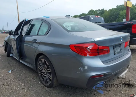 2019 BMW 530I из США, поврежденный, VIN WBAJA5C52KWW44781